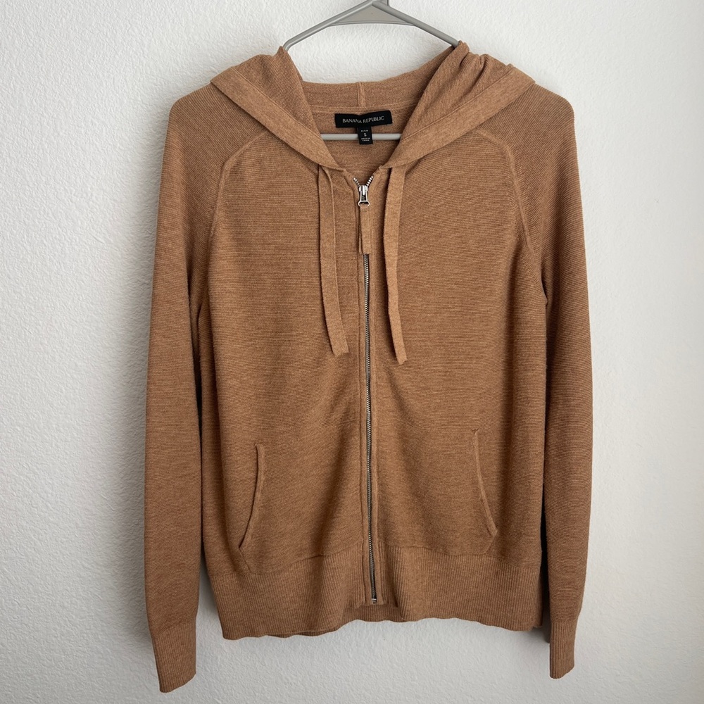 BANANA REPUBLIC CAMEL TAN LIGHTWEIGHT JACKET SIZE PETITE SMALL
